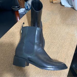 Cole Haan Nike Air Evan Chelsea Black Ankle Bootie